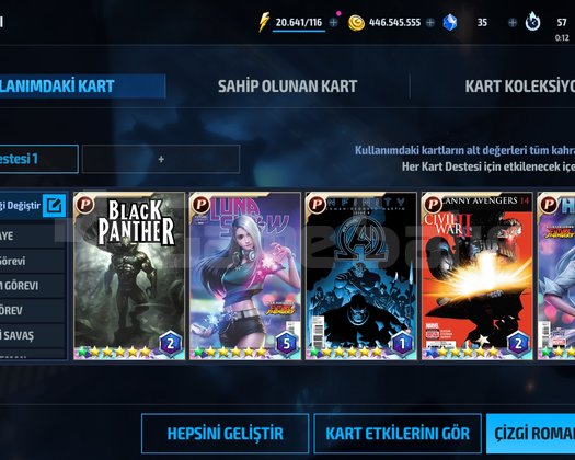 Future fight hesabı güçlendirilmiş