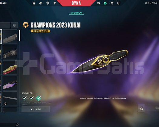 CHAMPIONS 2023 FULL SET HESAP