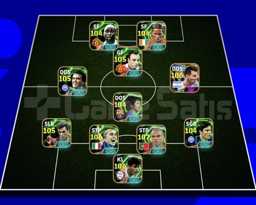 KG 3245 1 BOMBACI+DROGBA+PEPE+MALDİNİ+CASİLLAS