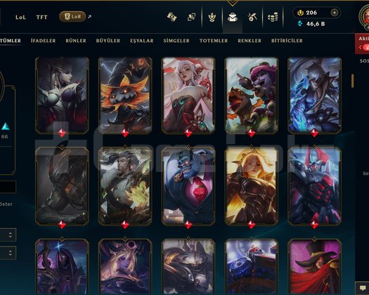 EUW | 176 SKİN | UNRANKED
