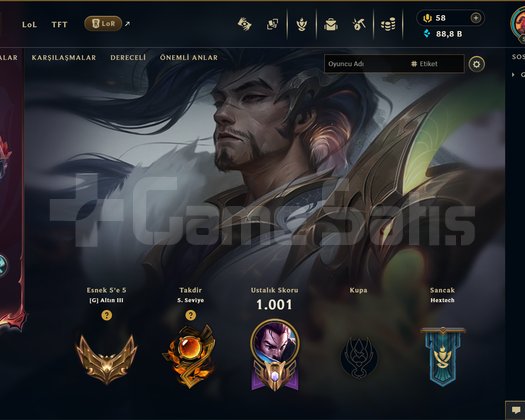 EUW | 183 SKİN | ALTIN 3
