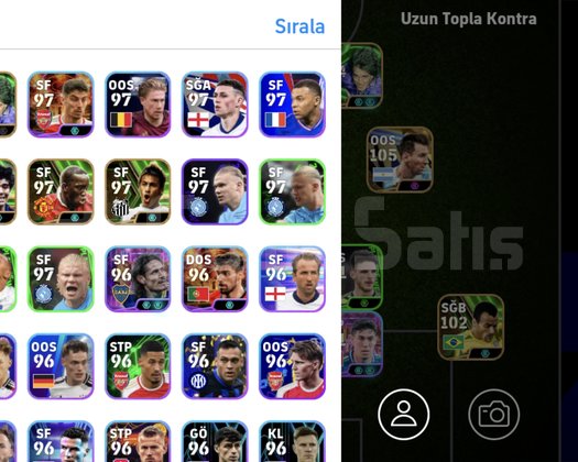 106 bombacı Mbappe güzel kadro