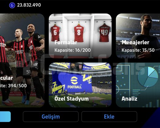 106 bombacı Mbappe güzel kadro