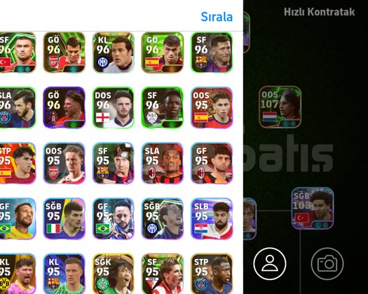 10 numara pes hesabı çok şanslı klasman iki hesap