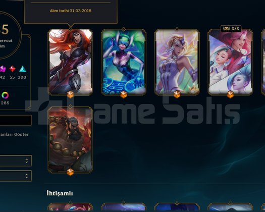 TR SERVERİ 785 KOSTÜM FULL HERO LİG ZÜMRÜT
