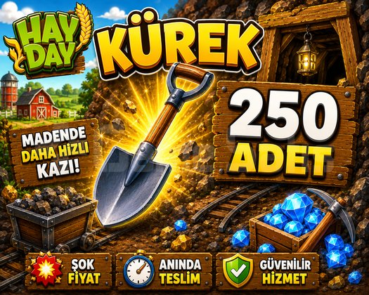 250 Adet Kürek