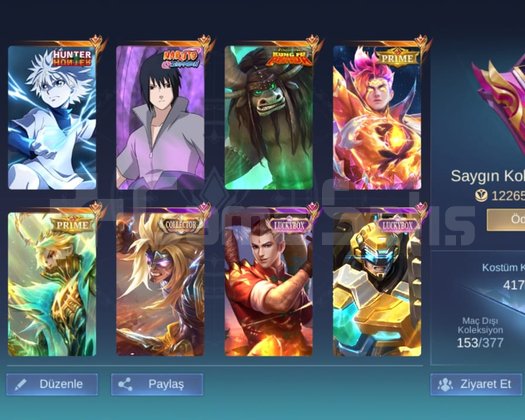 HARITH HxH/SUYOU NARUTO/BADANG COLL/GR PRIME