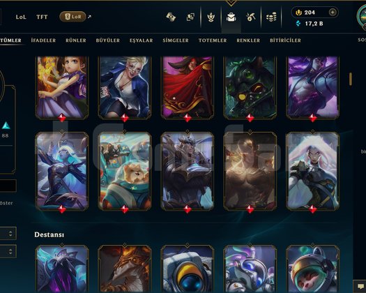 759 LVL + 197 KOSTÜM + 172 HERO + BRONZ 4 + MAİL!