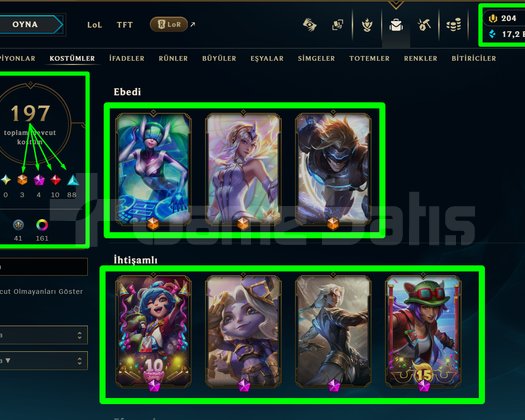 759 LVL + 197 KOSTÜM + 172 HERO + BRONZ 4 + MAİL!