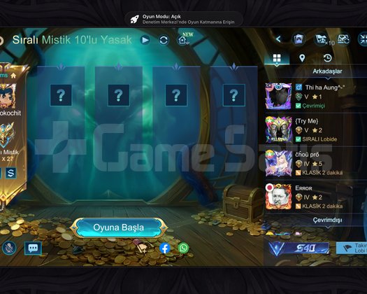 MOBİLE LEGENDS HESAP