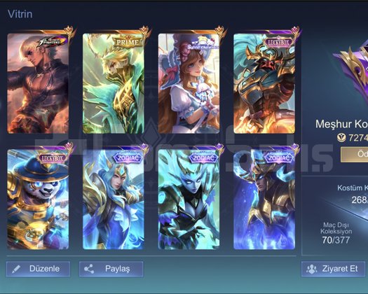 MOBİLE LEGENDS HESAP