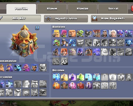 COC+BS+6SV CLAN BU FİYATA HEMDE !!