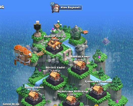 CLASH OF CLANS 10 SEVİYE KLAN