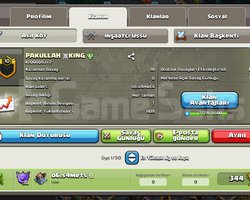 CLASH OF CLANS 10 SEVİYE KLAN