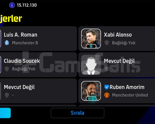 Kaleci hariç 10/10 takım
