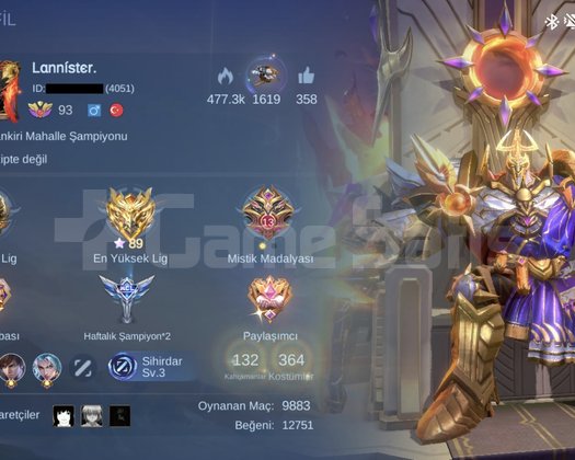 FANNY ASP GUS COLLECTOR JANSON LEGENDLİ TR HESABİ