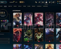 EUW 251 Kostüm 172 Şampiyon Bronz 1 Fresh Hesap