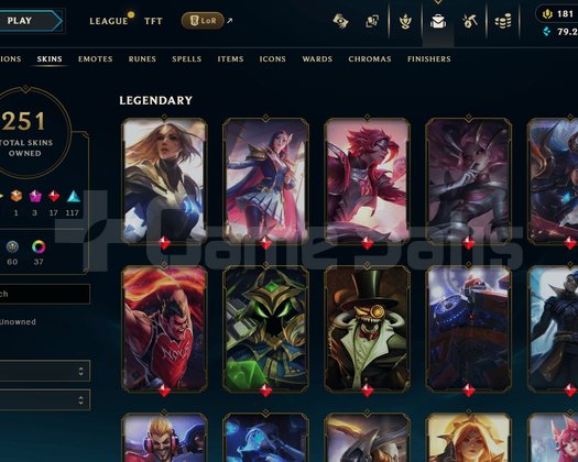 EUW 251 Kostüm 172 Şampiyon Bronz 1 Fresh Hesap
