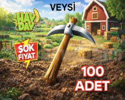 UCUZ 100 adet kazma