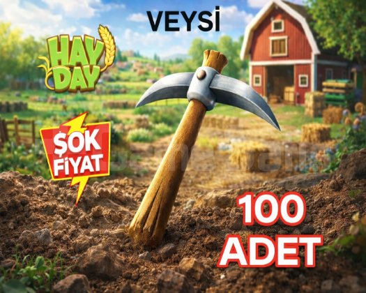 UCUZ 100 adet kazma