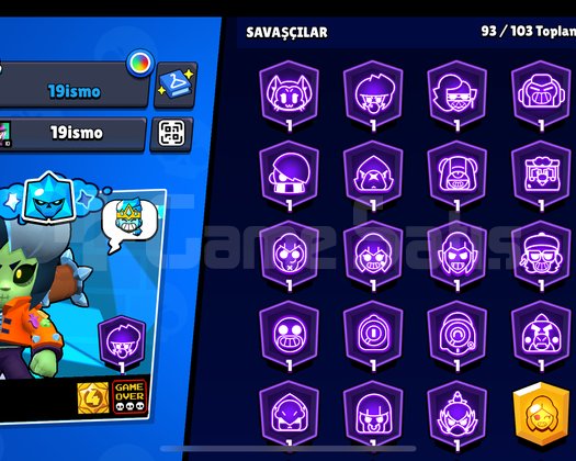 50k kupa 93 karakter 530 elmas