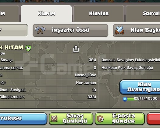 31 SEVİYE KLAN