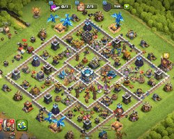 13 Belediyeli Binalı Clash Of Clans Hesabı