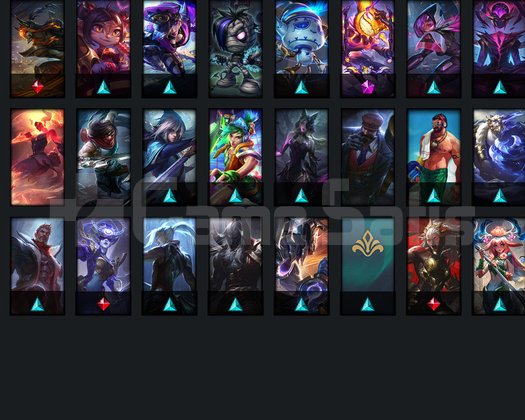 EUW ELMAS 4 DEĞERLİ KOSTÜMLÜ +30 LP GAIN