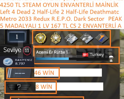 5 MADALYALI 1 LV Metro 2033 Redux R.E.P.O. Dark Se