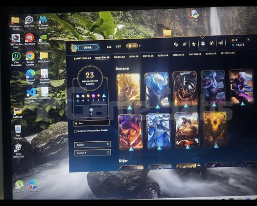 102 SEVİYE LOL HESAP