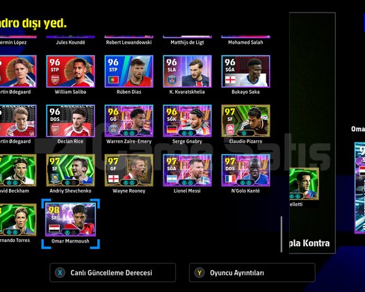 EFootball PC Hesap 107 Baleli hesapla takas olur