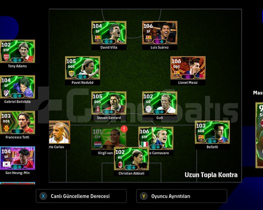 EFootball PC Hesap 107 Baleli hesapla takas olur