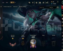 EUW 246 LEVEL MAİLLİ FRESH HANDMADE 44 SKİNLİ!!!