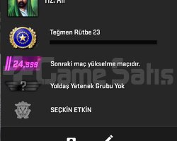 24.999K RANK SEÇKİN