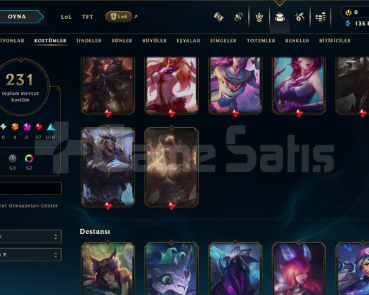 467 LEVEL / 231 SKİN / FUL HERO +MAİL +TELEFON