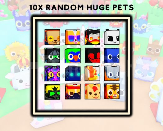 Pet Simülatör 99 10X Random Huge