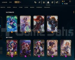 EUW 336 Kostüm 172 Şampiyon Unranked Hesap