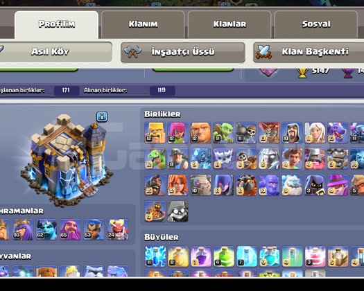 Th18 Fırsat hesabı Max savunma Max ekipman