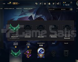 EUW / EMERALD 4 / +30 HANDMADE /68WR YÜKSEK MMR