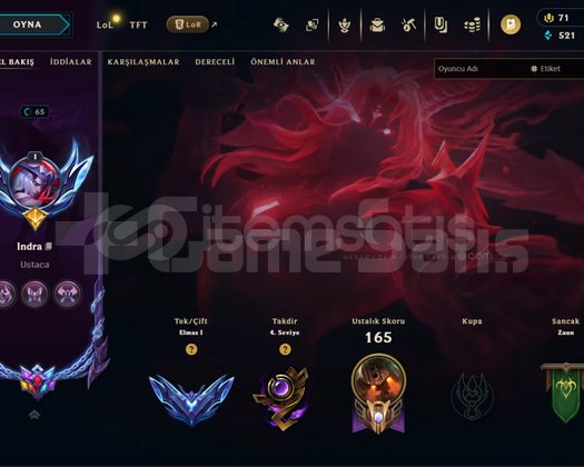 Valorant ve lol hesabı bir