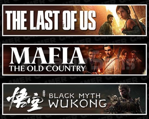 The Last Of Us 1 +Mafia +Black Myth Wukong