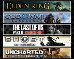 Elden +Ragnarök +TLOU2 +Tsushima +Uncharted