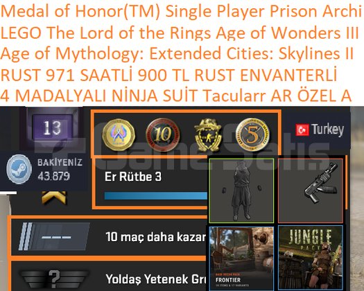 225 SKİN NİNJA SUİT TACULARR AR ÖZEL 900 TL RUST E