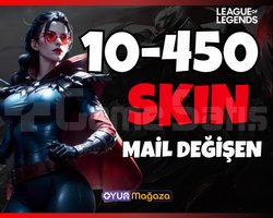 U VIP | 10-450 SKIN MAİL DEĞİŞEN RANDOM HESAP