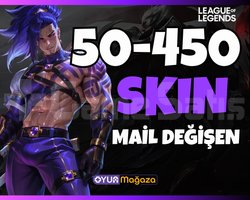 U VIP | 50-450 SKIN MAİL DEĞİŞEN RANDOM HESAP