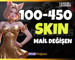 U VIP | 100-450 SKIN MAİL DEĞİŞEN RANDOM HESAP