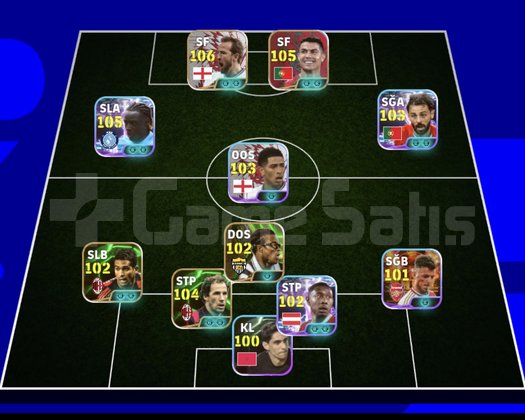 3200 106 KANE 105 RONALDO DOKU ÖLÜ BAĞ KEFİLİM