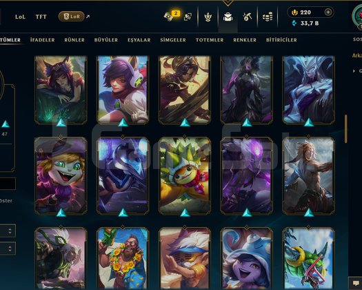 TR / 123 LEVEL / 82 SKİN / 123 HERO +MAİL