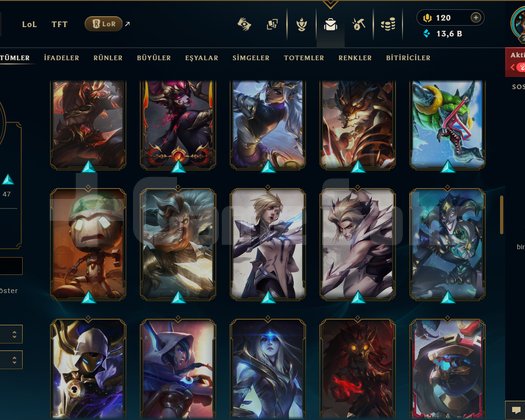 TR / 268 LEVEL / 86 SKİN / 161 HERO +MAİL +TELEFON