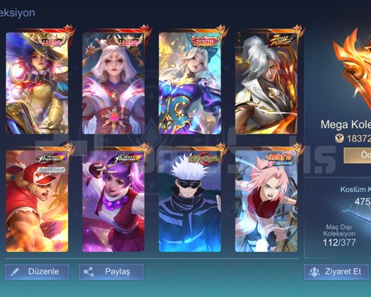 MEGA KOLEKSİYONER lV ACİL SATILIK!!!